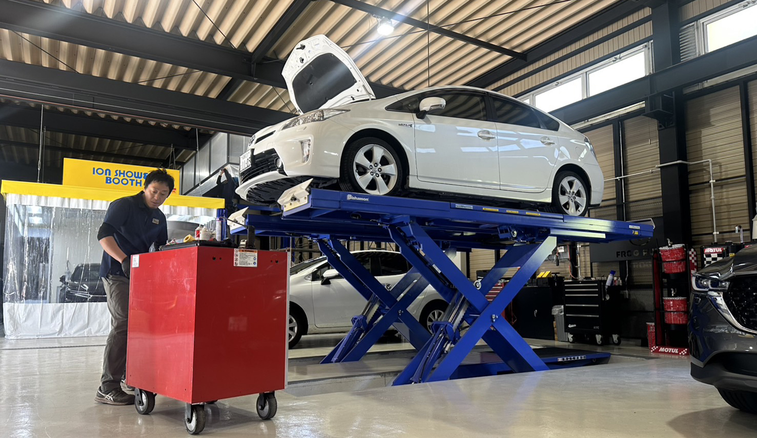 フロッグオートの民間車検指定工場